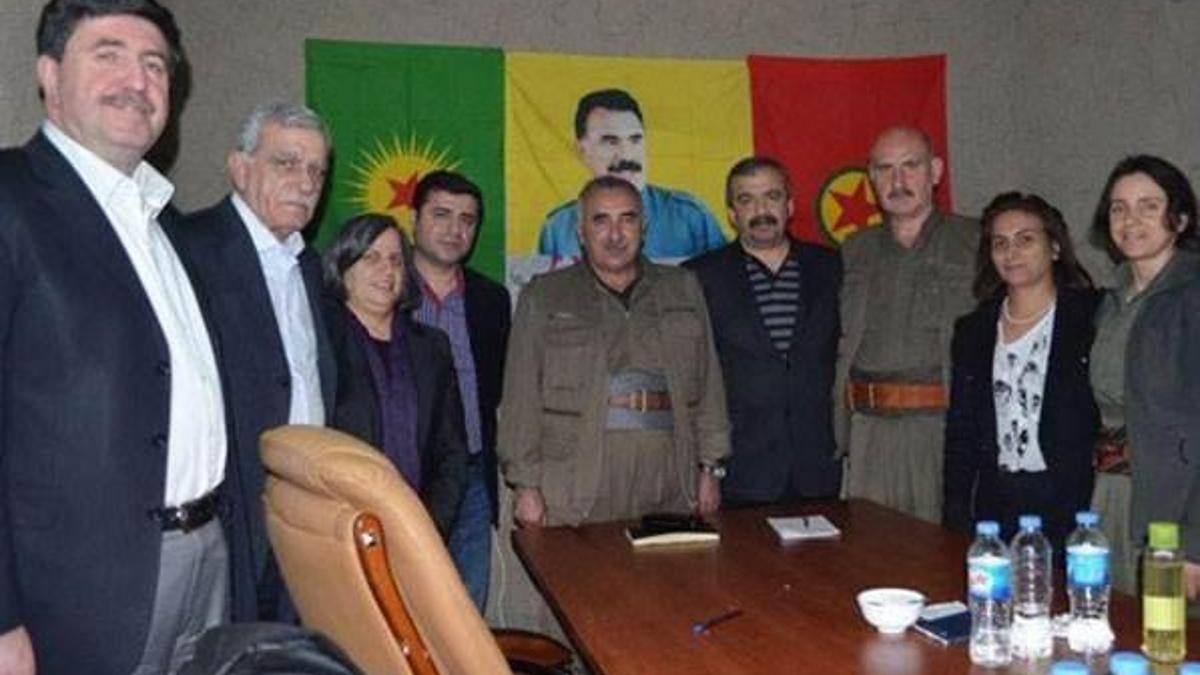 HDP'lilerin Kandil fotoğrafı fezlekelerde yer aldı