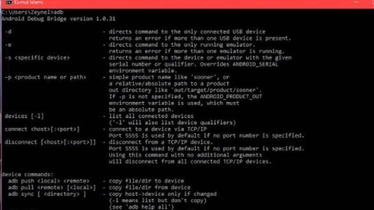 Android'de sıkça duyduğumuz "adb" nedir?