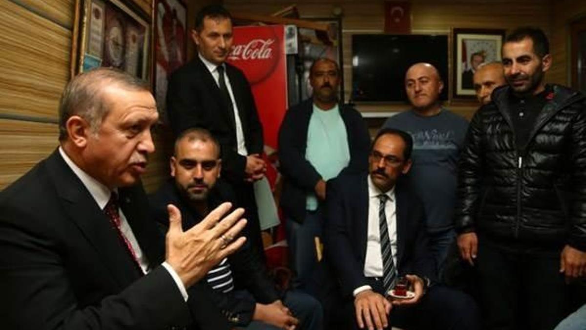 Erdoğan'dan sürpriz ziyaret