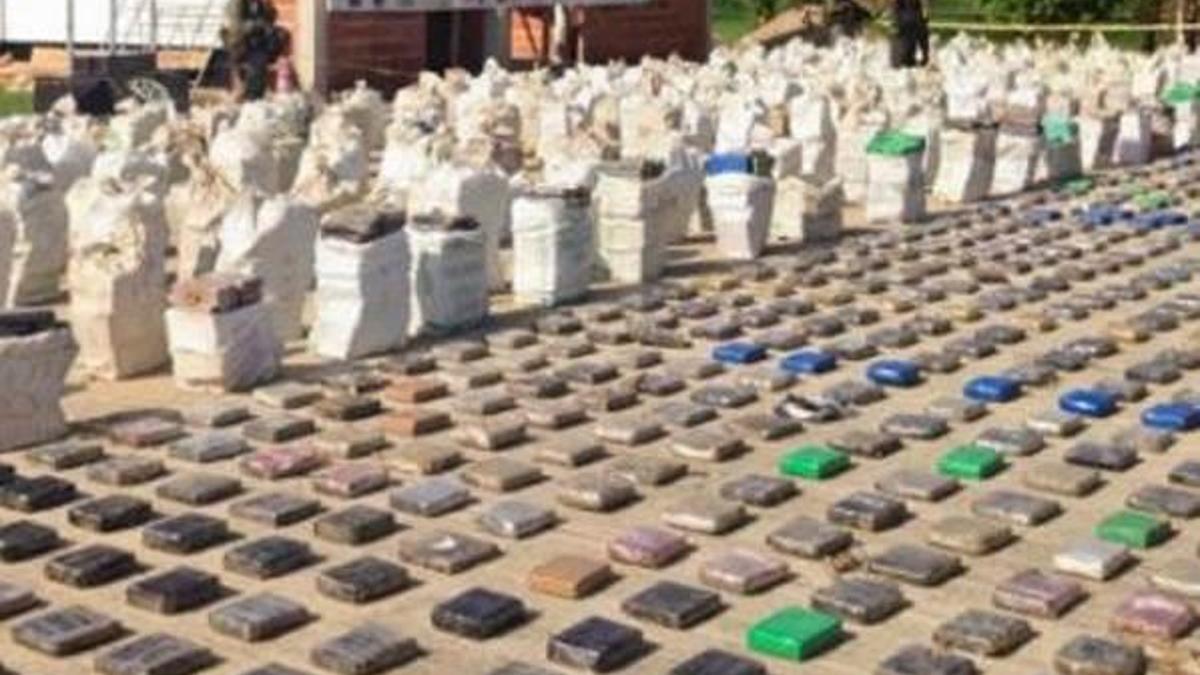 8 ton kokain ele geçirildi