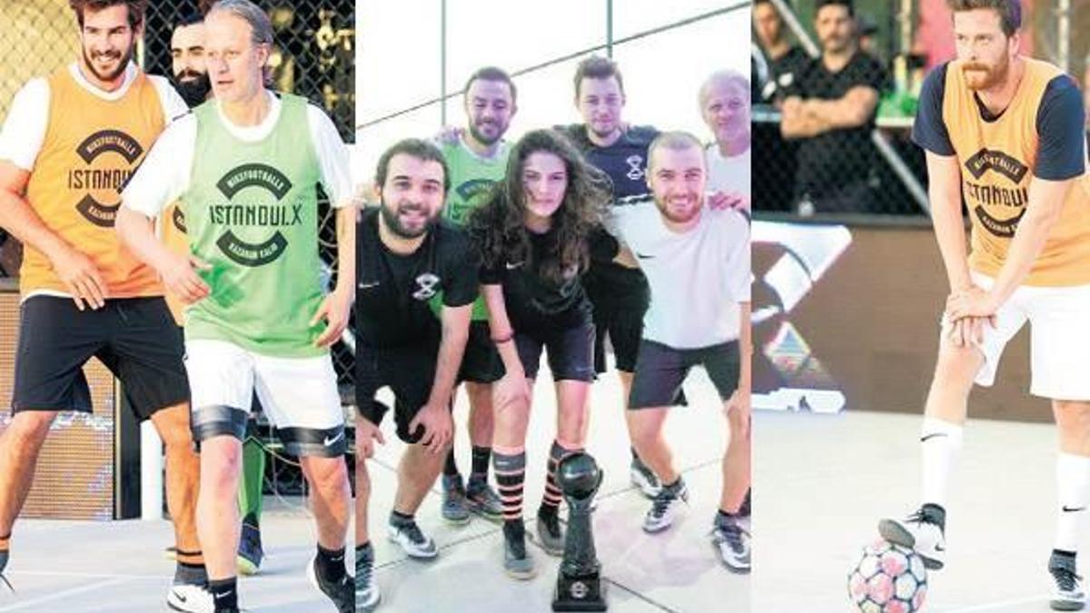 Sokak futbolunda ünlüler geçidi