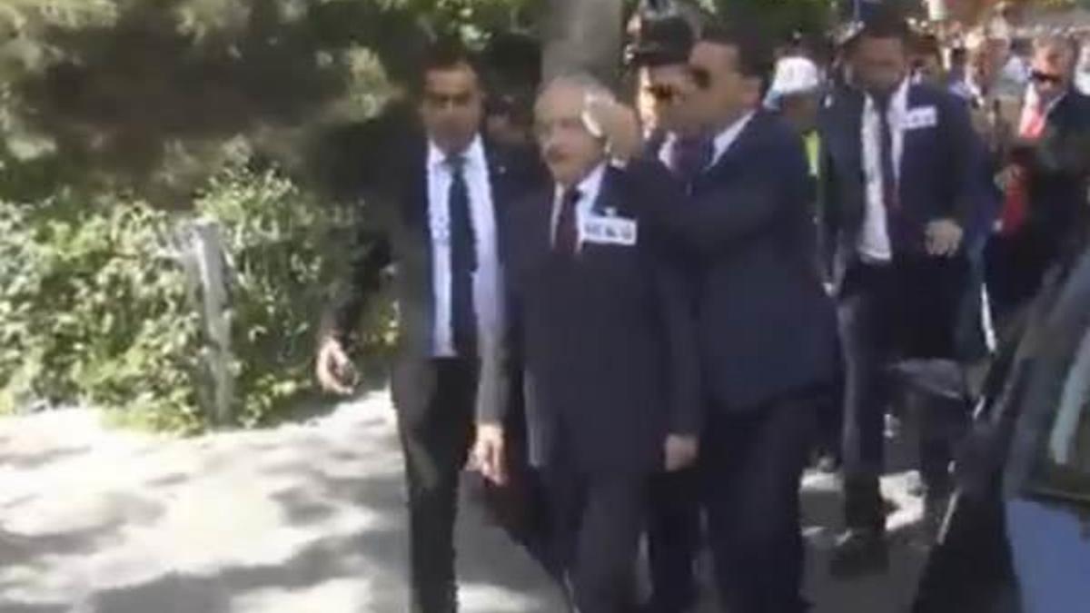 Kılıçdaroğlu'na yumurtalı saldırı
