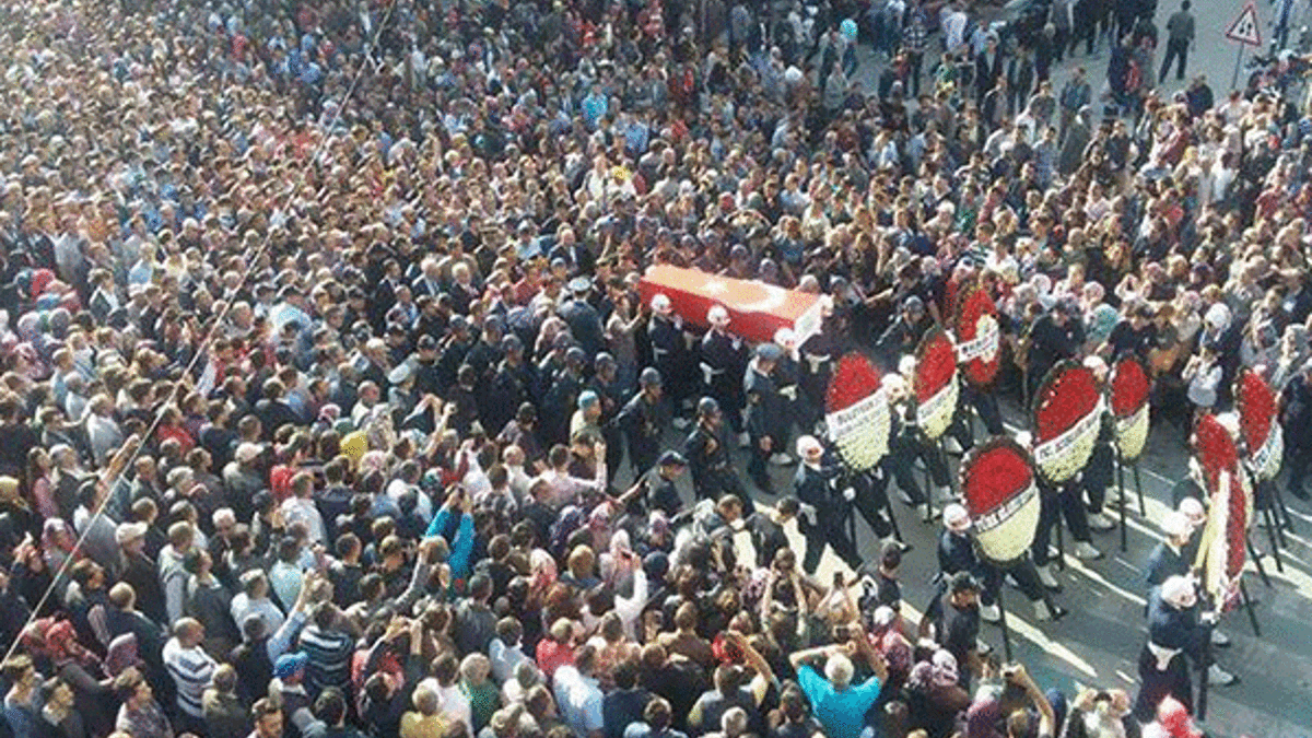 Kütahya şehidini binlerce kişi ile uğurladı