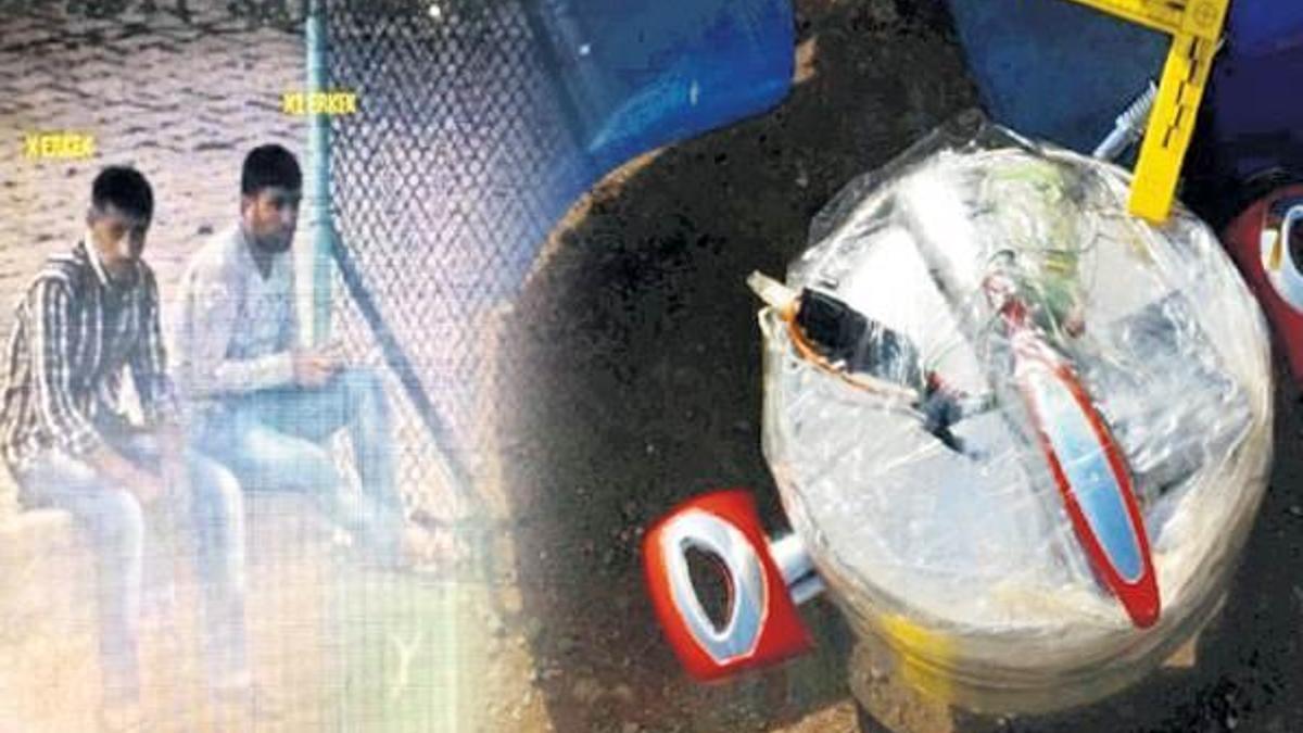 Araçla eylem planı yattı düdüklü tencere aldılar