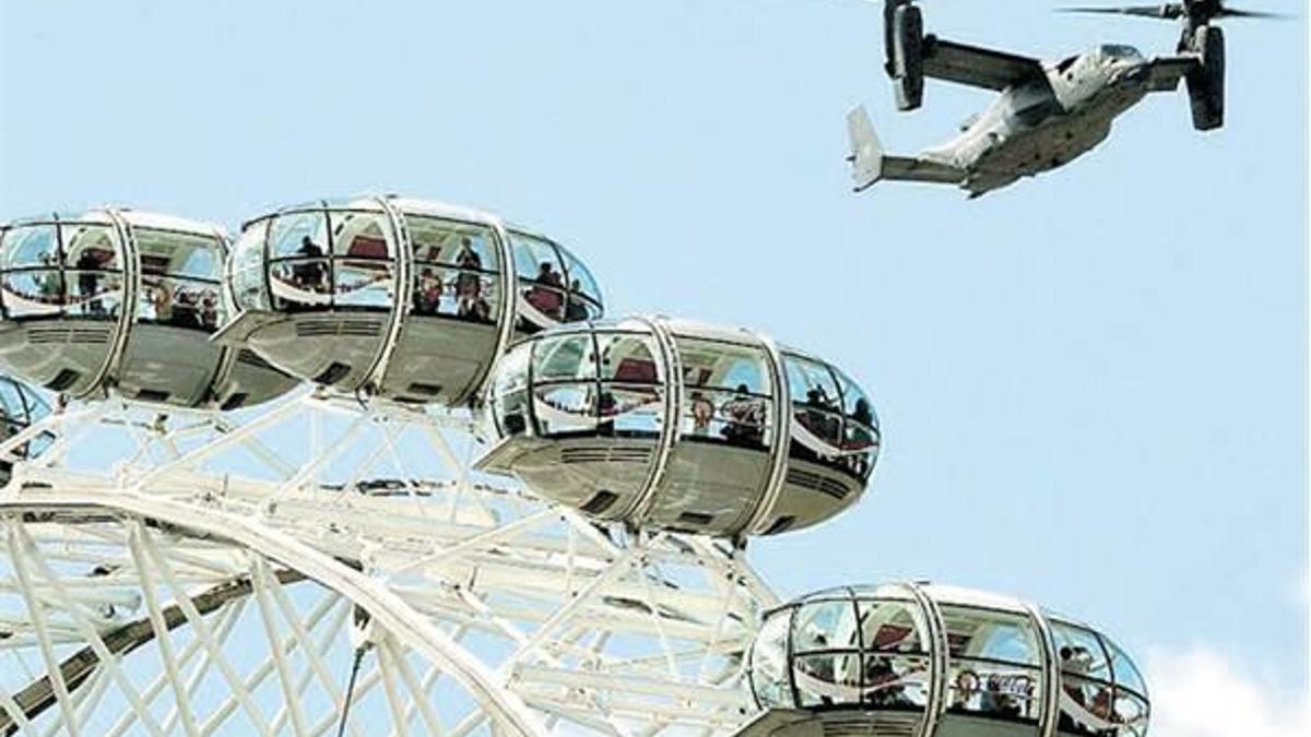 Londra üzerinde IŞİD devriyesi