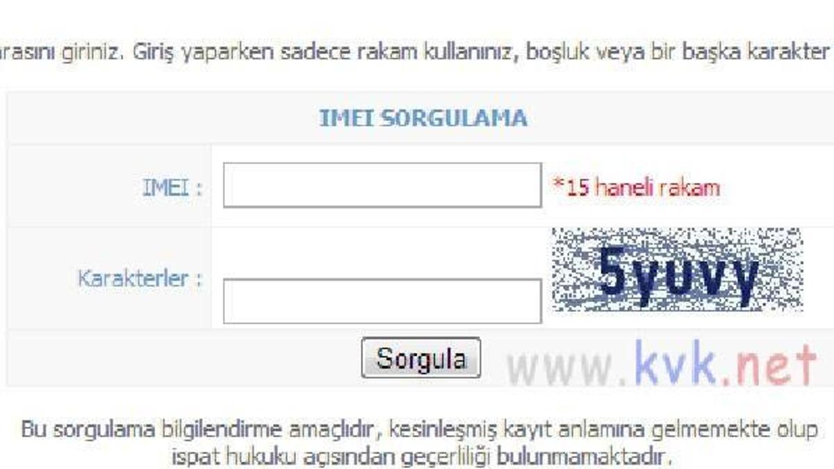 Telefonunuzun yasal izini var mı? IMEI sorgulama işlemi ile hemen öğrenin!
