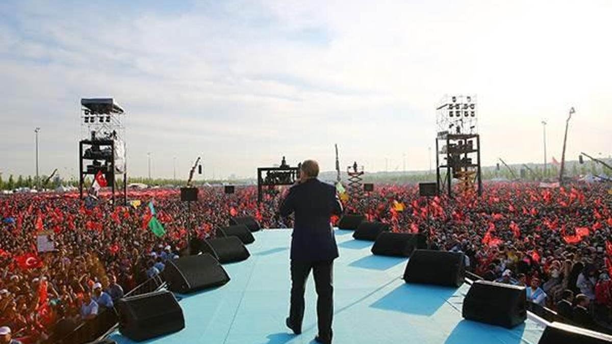 Cumhurbaşkanı Erdoğan Fetih Şöleni’nde konuştu