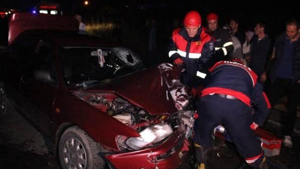 Zonguldak’ta düğün dönüşü kaza; 1 ölü, 13 yaralı