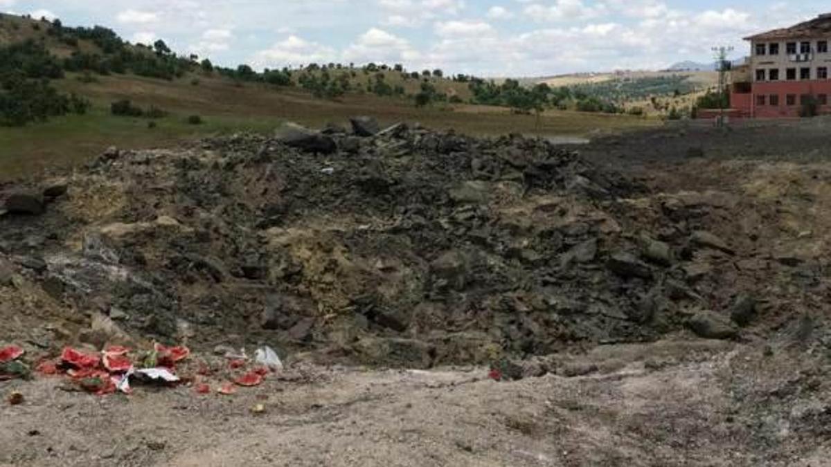 PKK’nın Kulp’ta patlattığı kamyonda 10 ton patlayıcı kullanılmış
