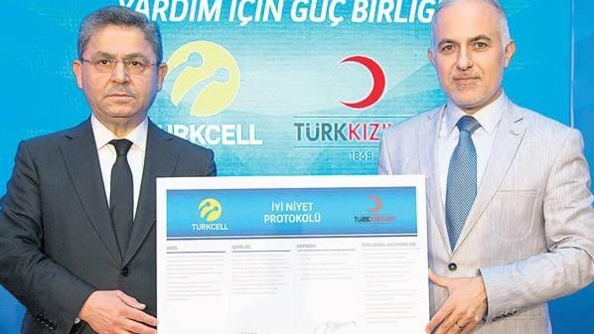 Turkcell’den Kızılay’a 5 milyon lira destek