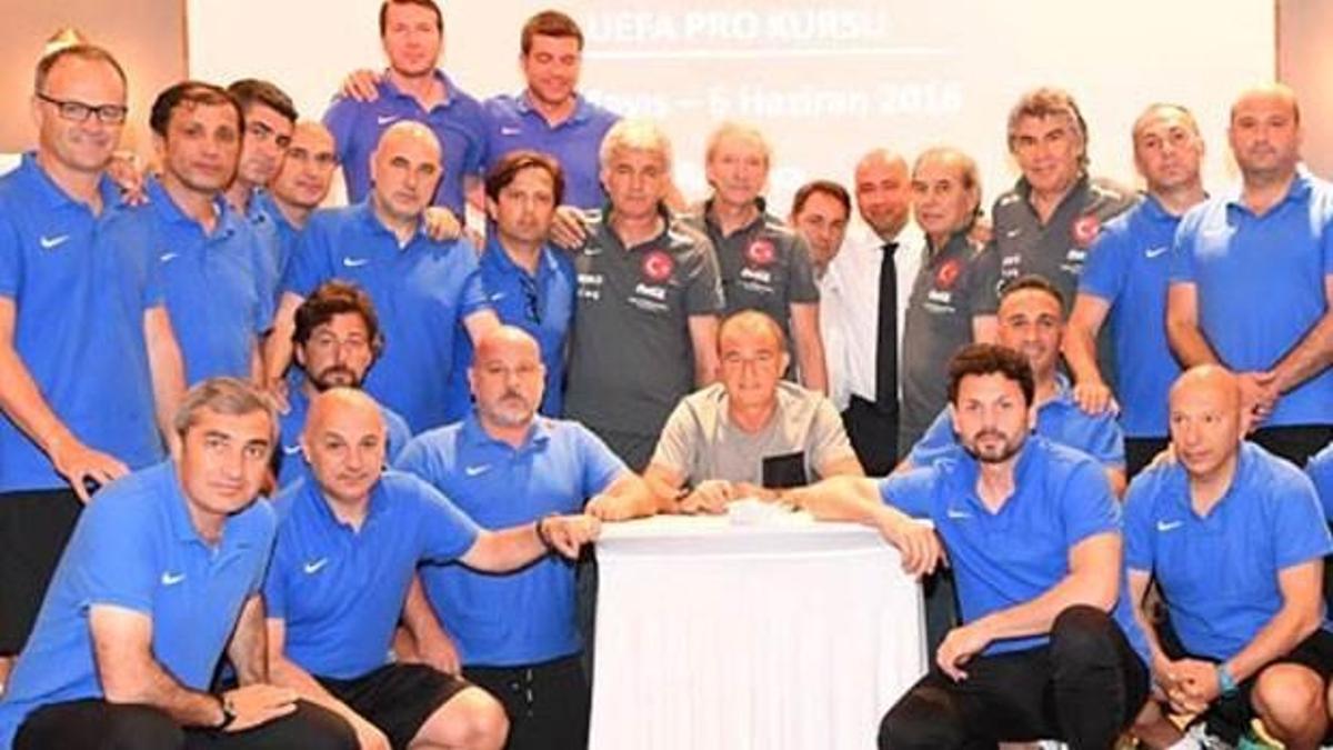 Fatih Terim'den antrenörlere ziyaret