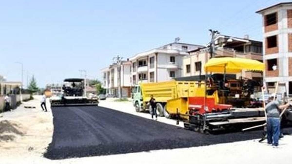 Yeni hastane yolu asfaltlanıyor