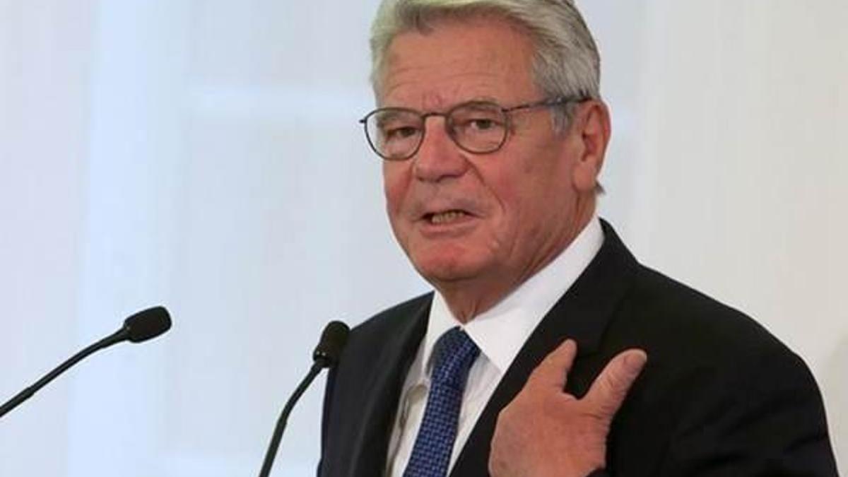 Almanya Cumhurbaşkanı Gauck'tan flaş karar!