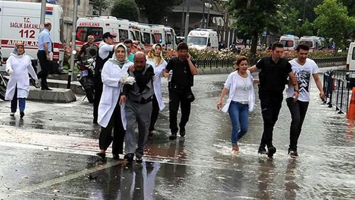 Vezneciler saldırısına 4 gözaltı