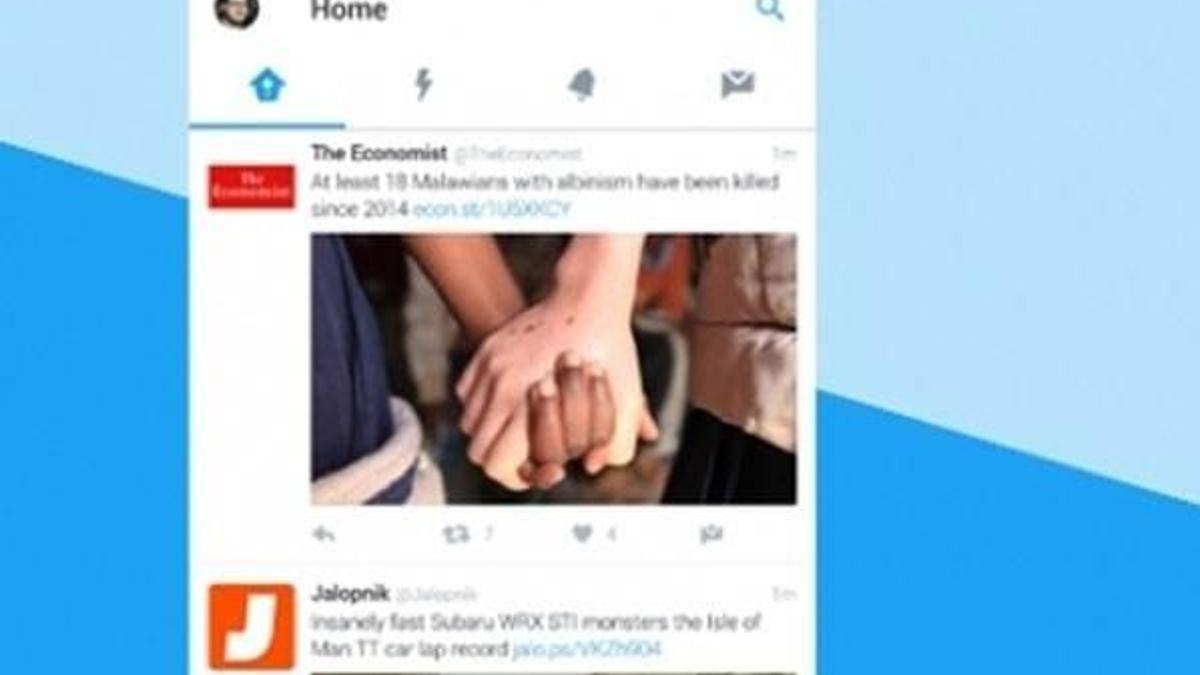 İşte Twitter'ın yeni Android yüzü