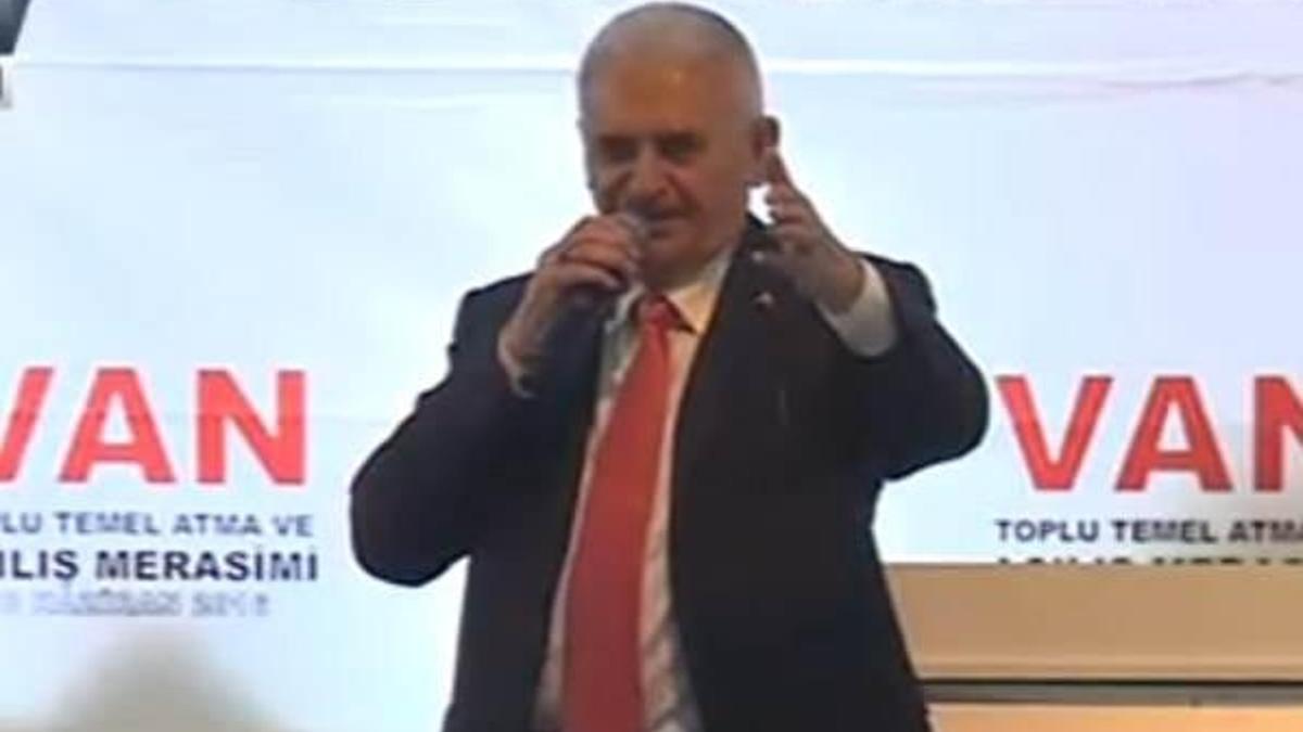 Başbakan Van'da konuştu