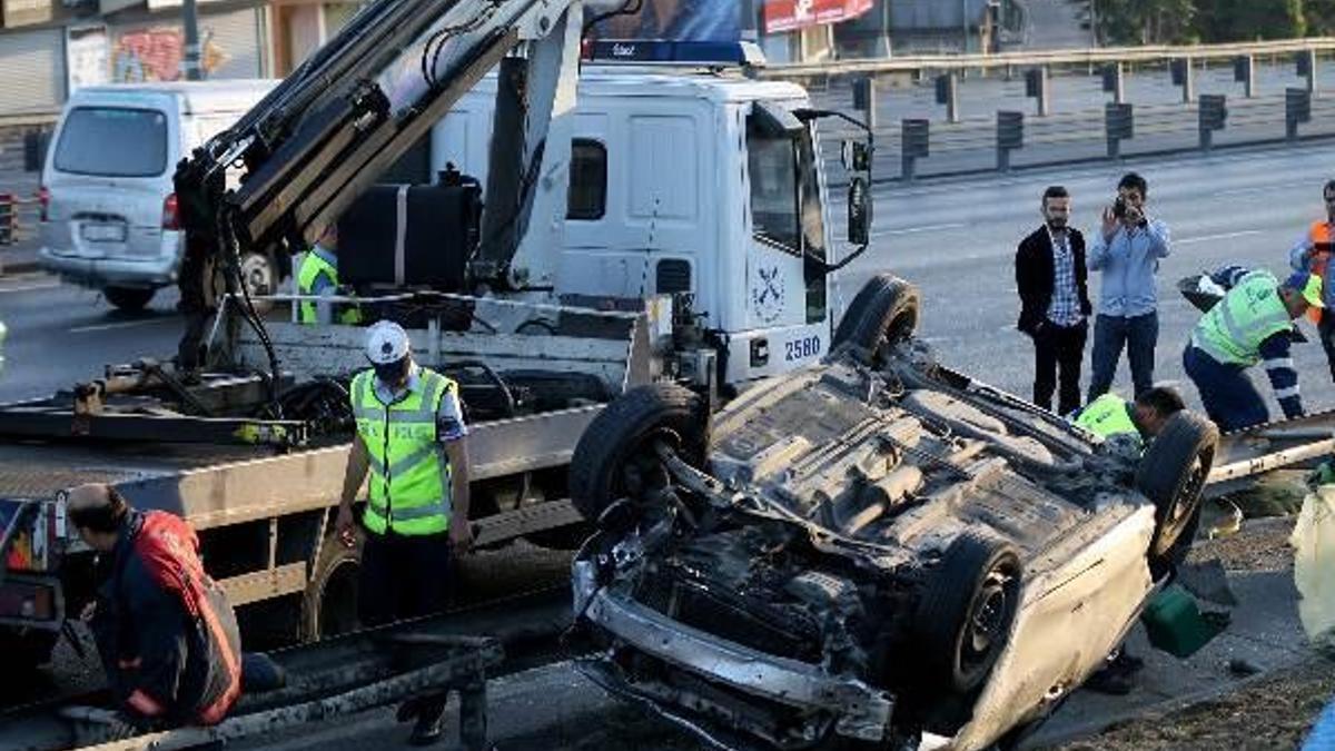 İstanbul'da trafik kazası: 4 yaralı