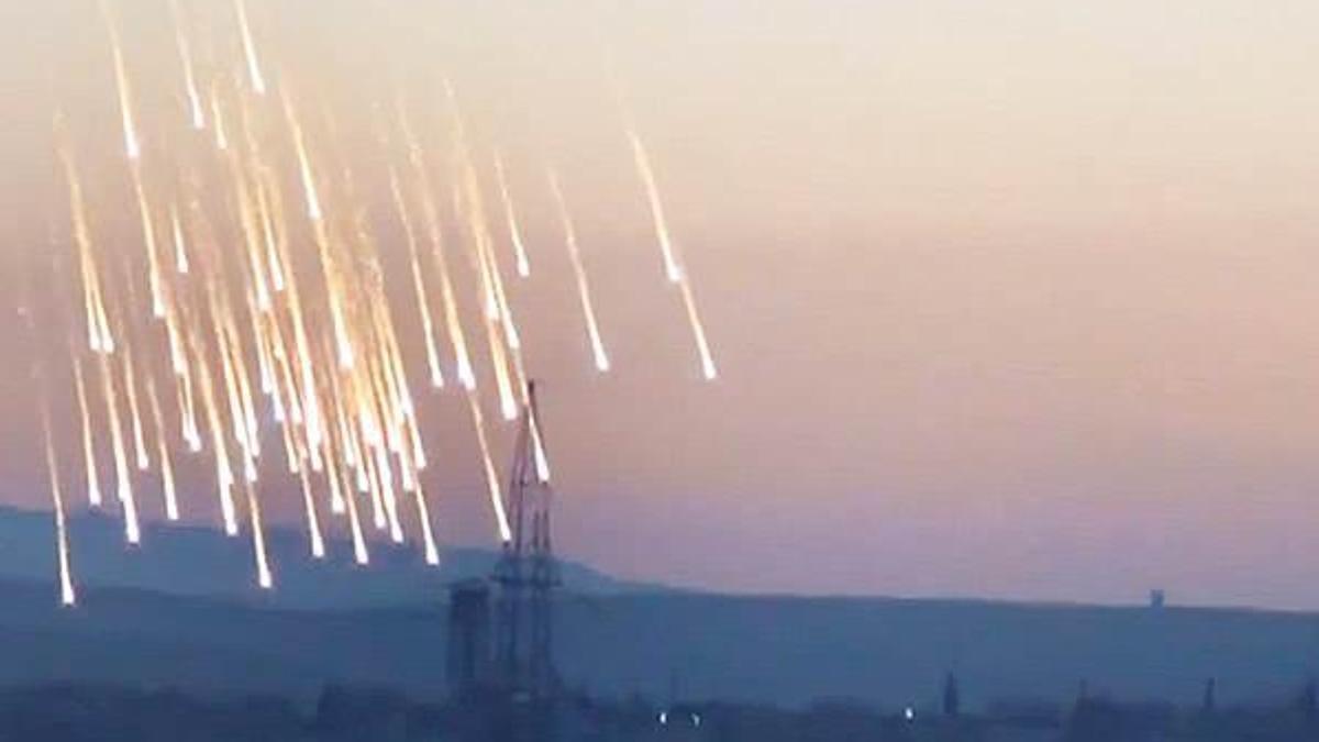 Rus jetleri fosfor bombası mı attı?