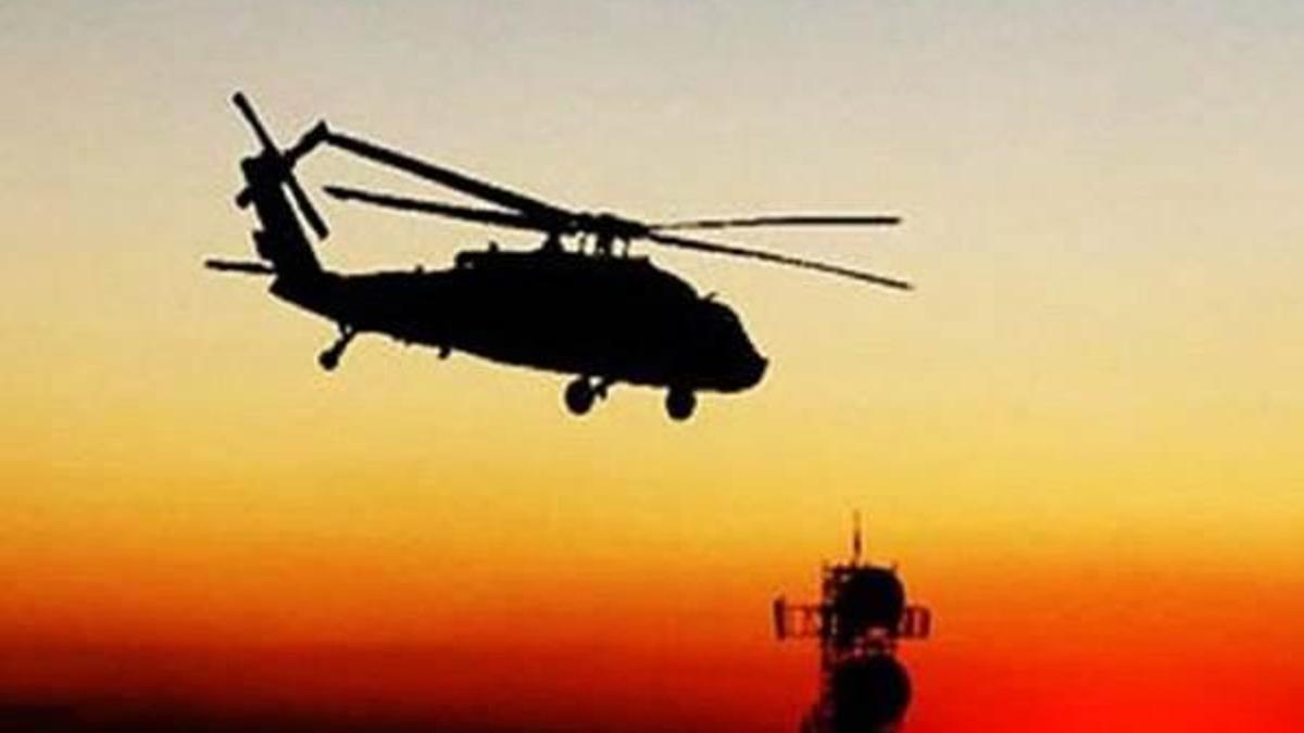 BAE'nin askeri helikopteri düştü: 2 ölü!