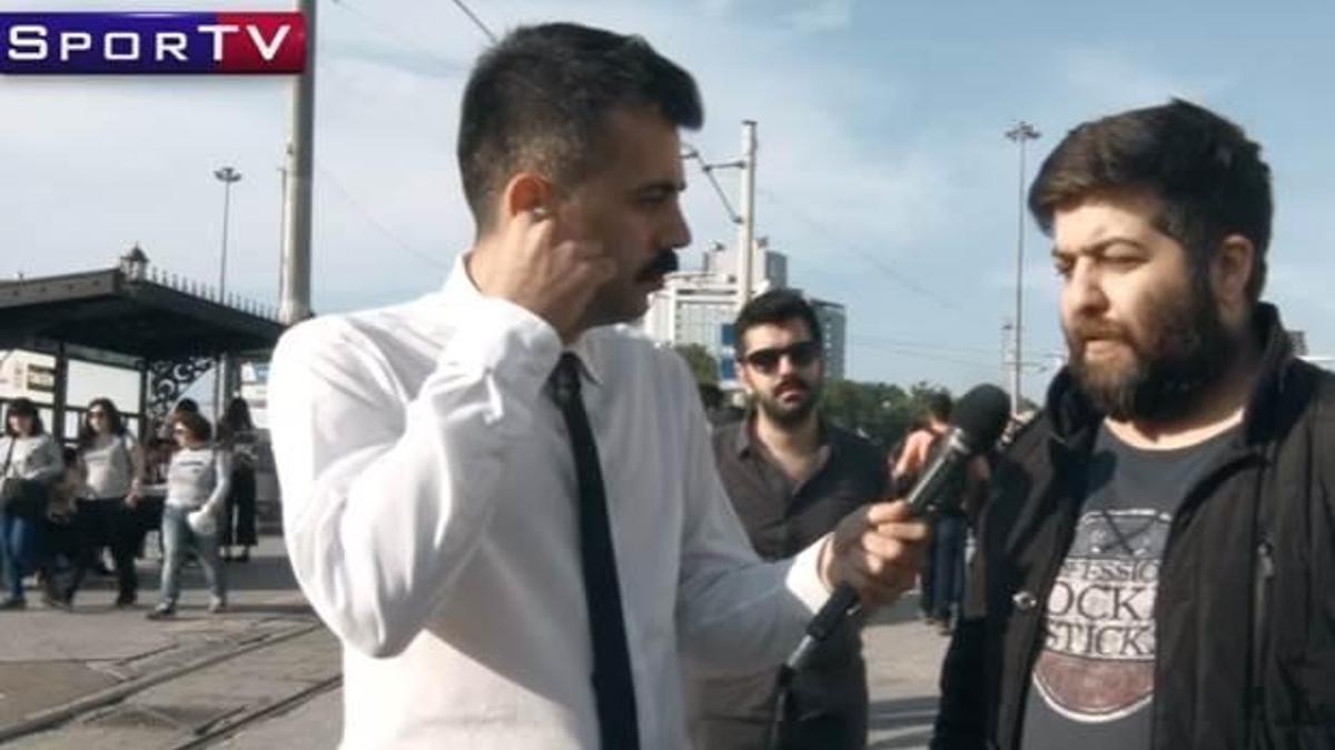 Canlı yayını kesen olay!