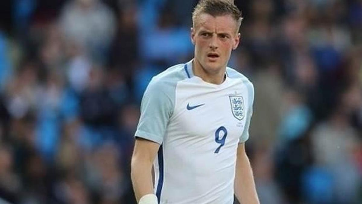 Vardy'den olay yaratan görüntü!