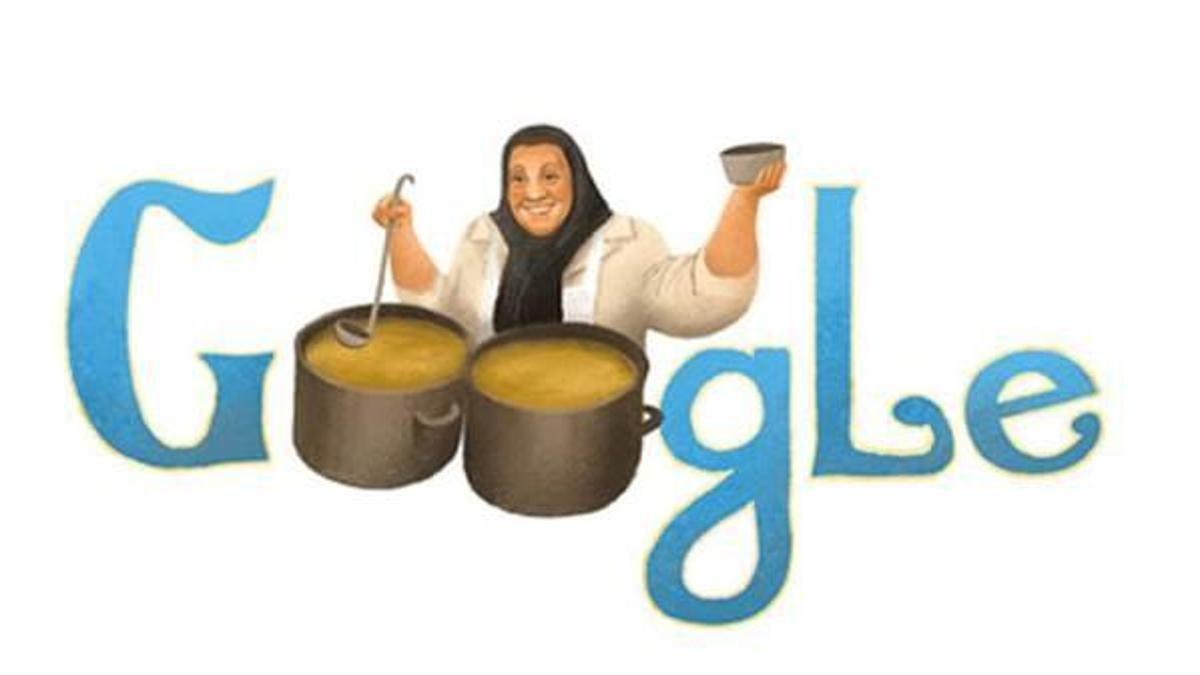 Google Adile Naşit'i doodle yaptı!