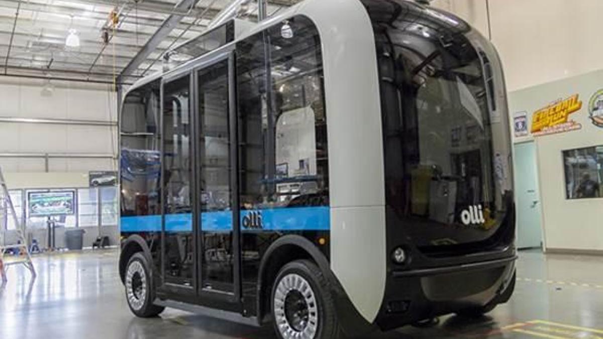 Sürücüsüz minibüsler yolda