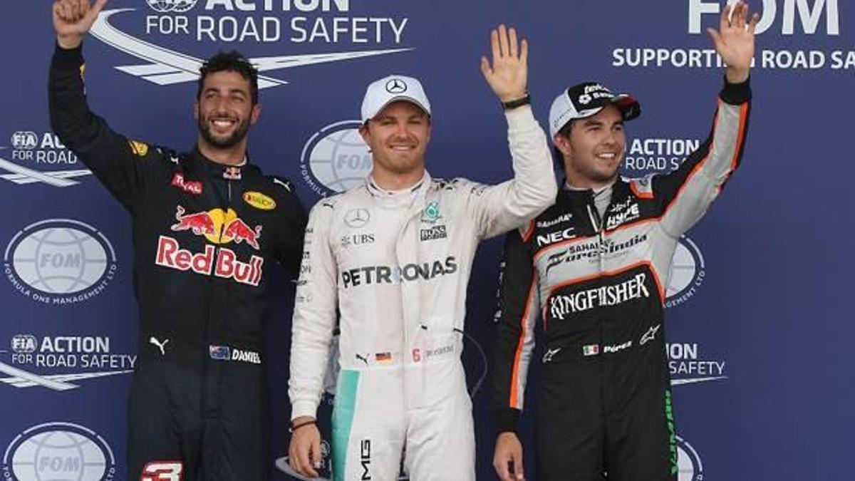 Bakü'de pole pozisyonu Nico Rosberg'in