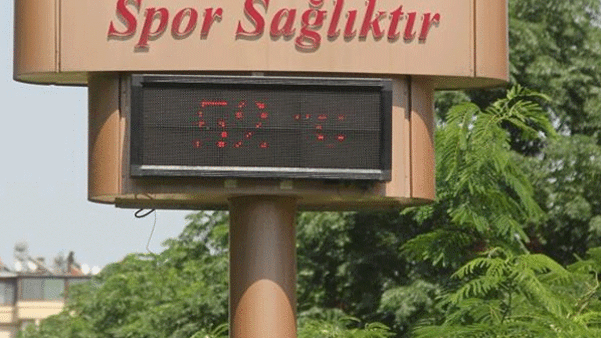 Adana'da termometreler 52 dereceyi gösterdi