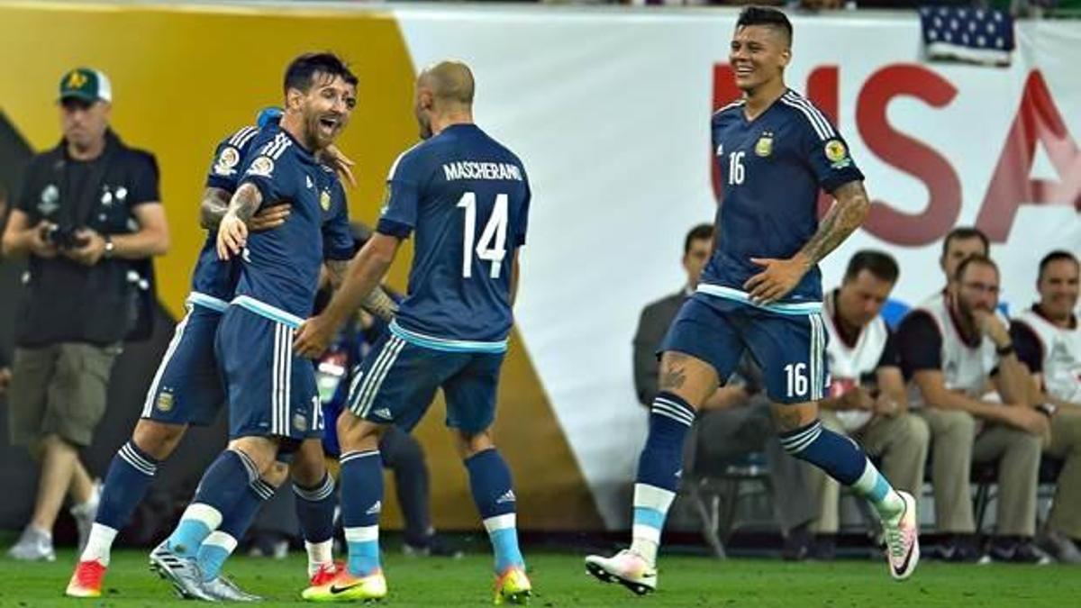 Copa America'da ilk finalist: Arjantin