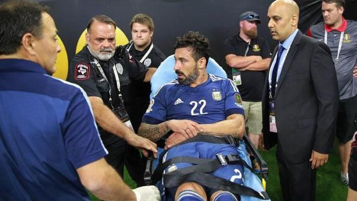 Ezequiel Lavezzi'nin şanssız sakatlığı