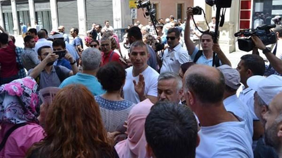 Taksim'de gerginlik