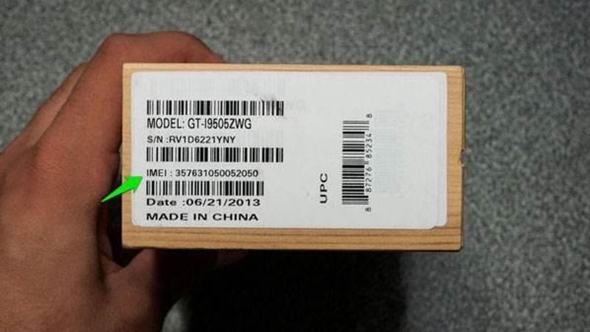 IMEI sorgulama işlemi!