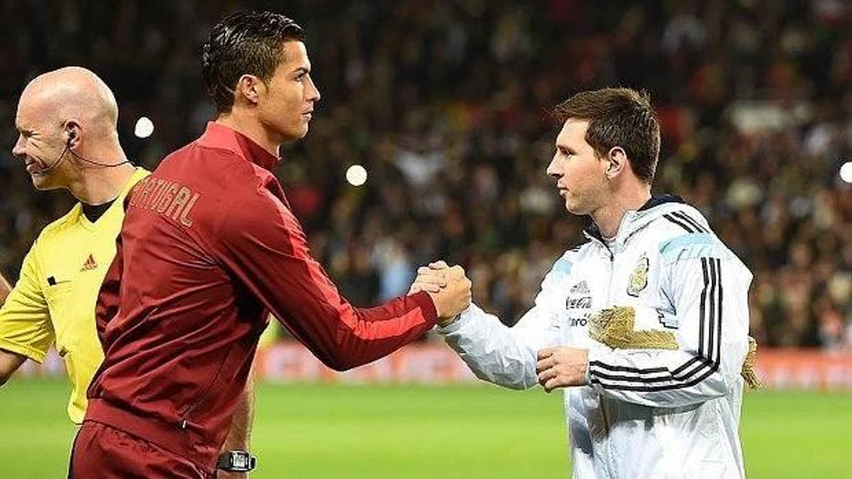 Ronaldo'dan Lionel Messi'ye destek!