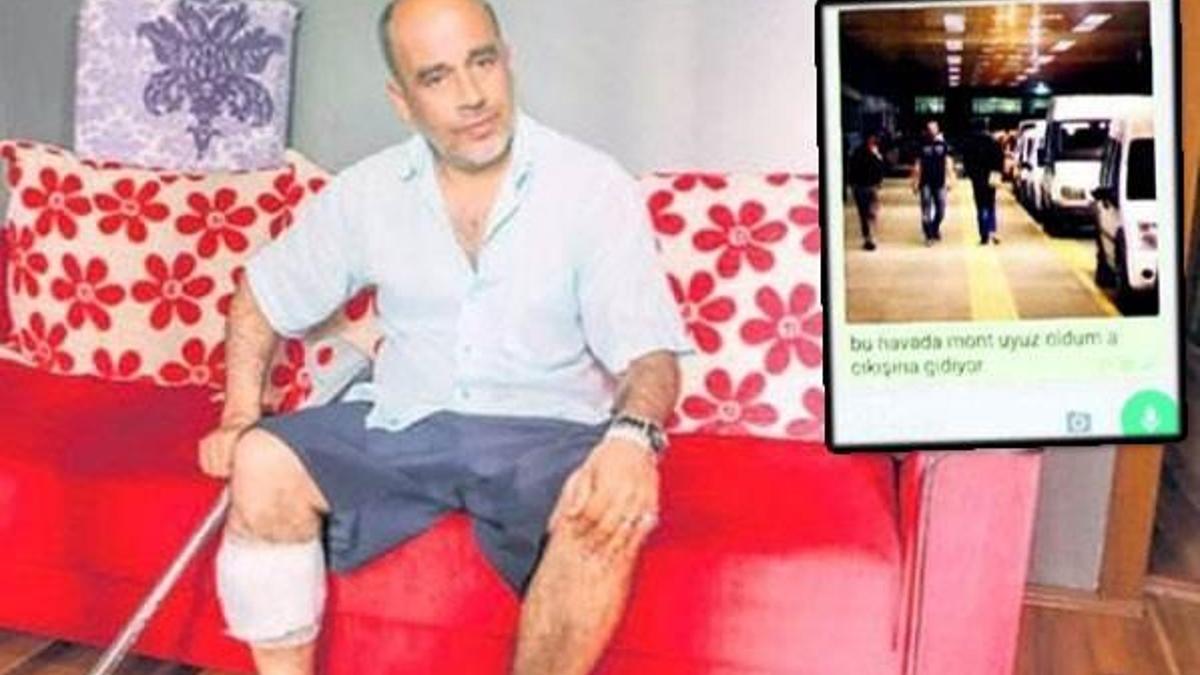 Canlı bombayı fark edip polise fotoğrafını yolladı