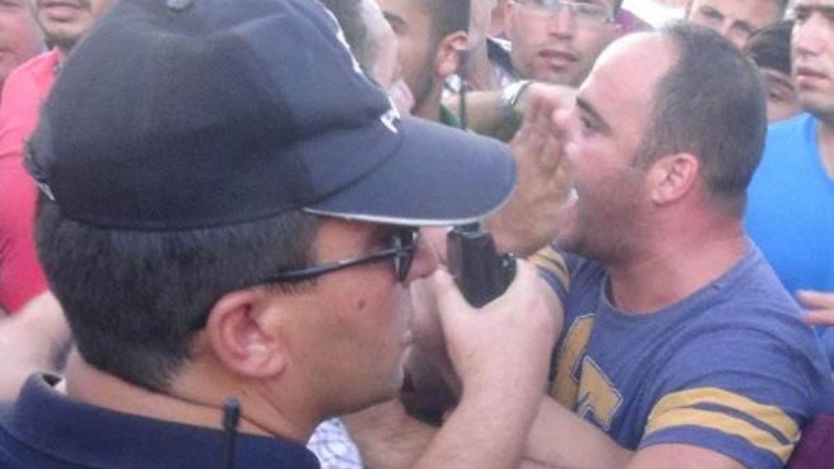 Şehit cenazesinde protokol gerginliği