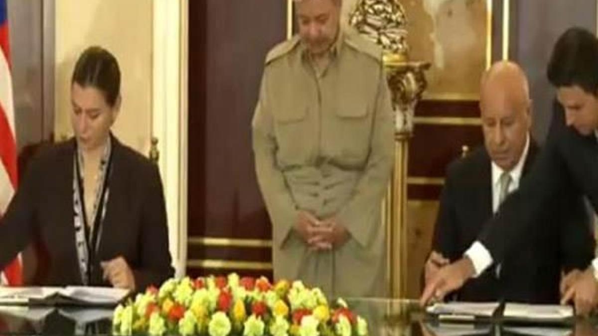ABD ile Irak Kürt yönetimi arasında tarihi imza