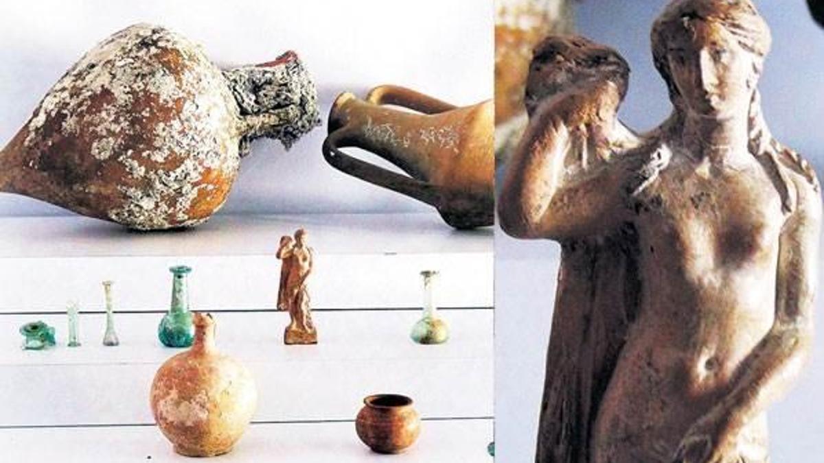 2 bin yıllık Afrodit heykeli ele geçirildi