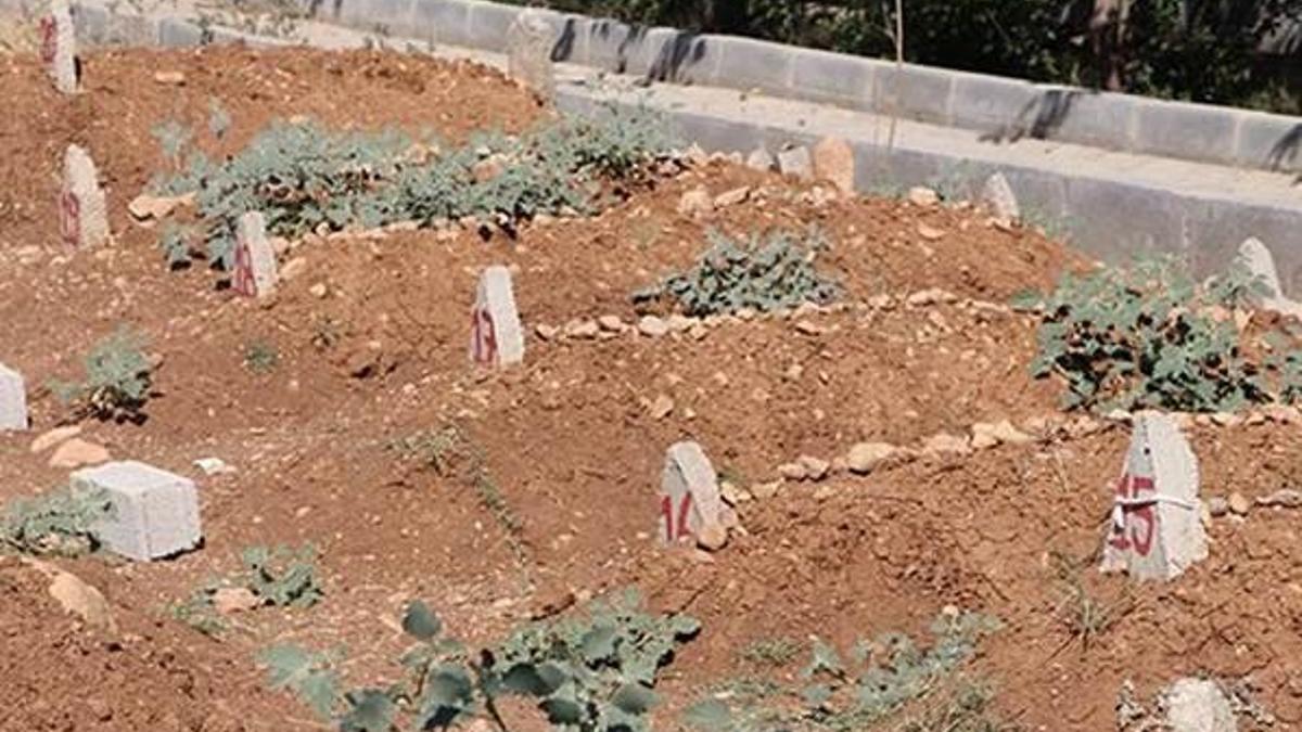 56 PKK’lının cenazesi kimsesizler mezarlığına gömüldü