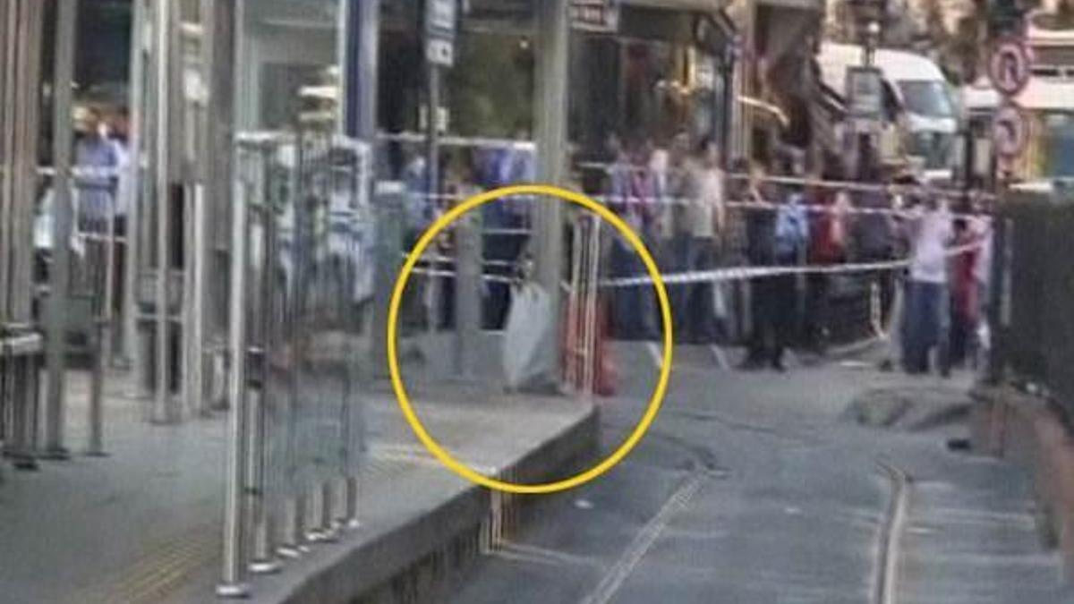 Sirkeci'de tramvay seferleri durduruldu!