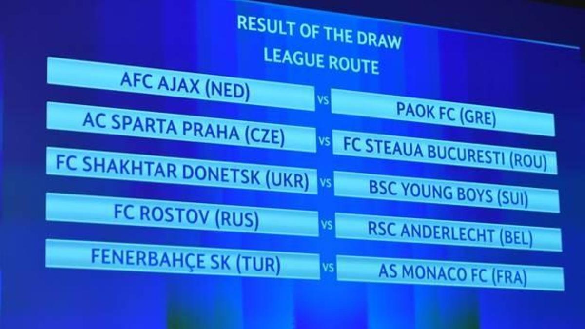 Fenerbahçe'nin rakibi belli oldu
