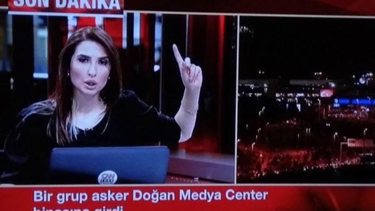 CNN Türk binasına girdiler!