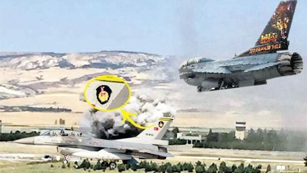 Bombaları bitince sonik patlamayla korkuttular