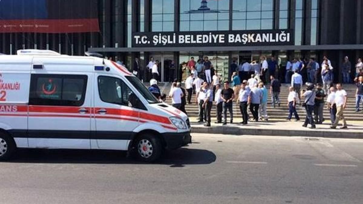 Şişli Belediyesi'nde silahlı saldırı