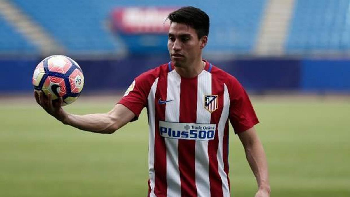 Atletico Madrid, Gaitan'ı tanıttı