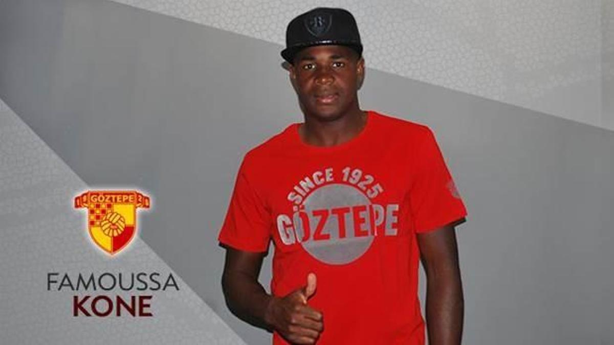 Göztepe, Kone'ye imza attırdı