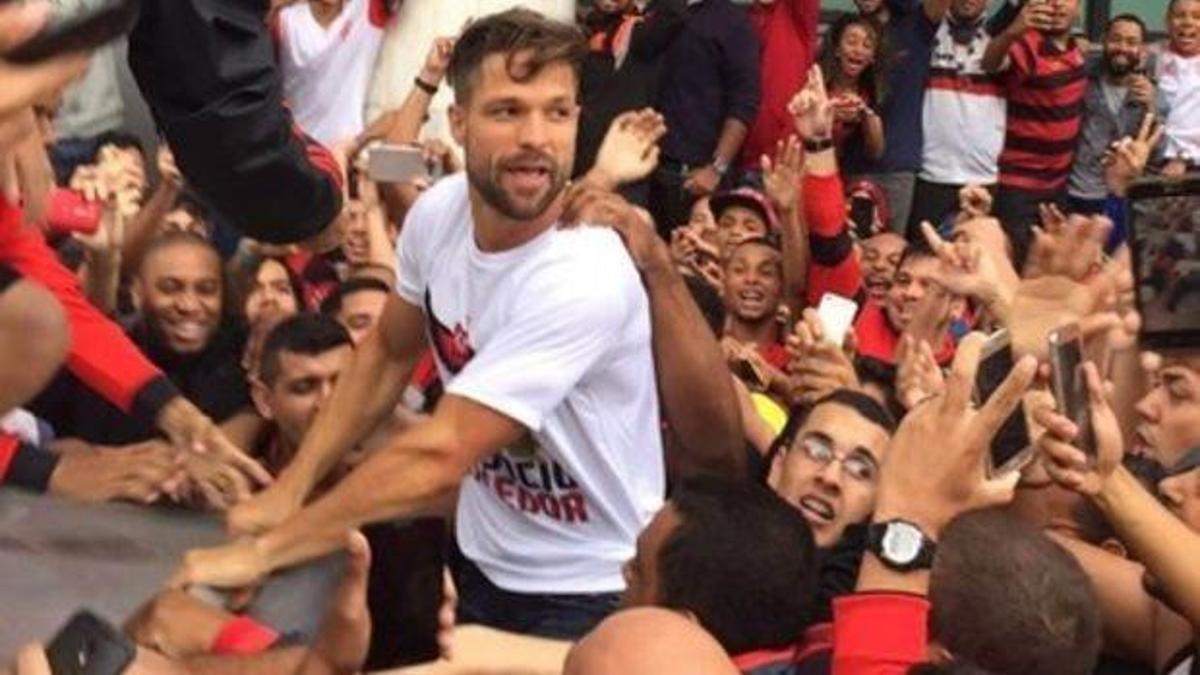 Diego Ribas'a muhteşem karşılama!