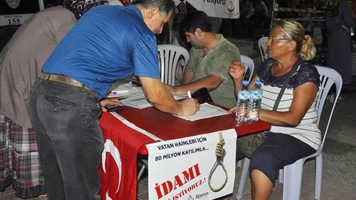 Manavgat’ta idam cezası için imza kampanyası
