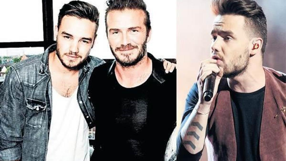 Beckham’ın kollarında