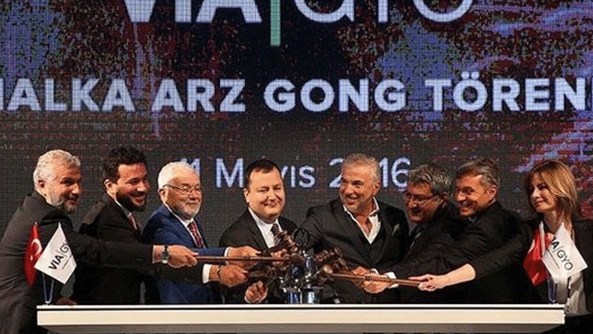 Via Gayrimenkul borsa kotundan çıkarıldı